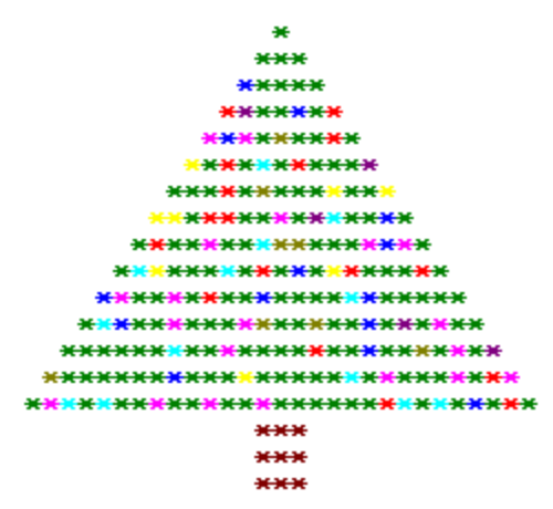 Sapin informatique